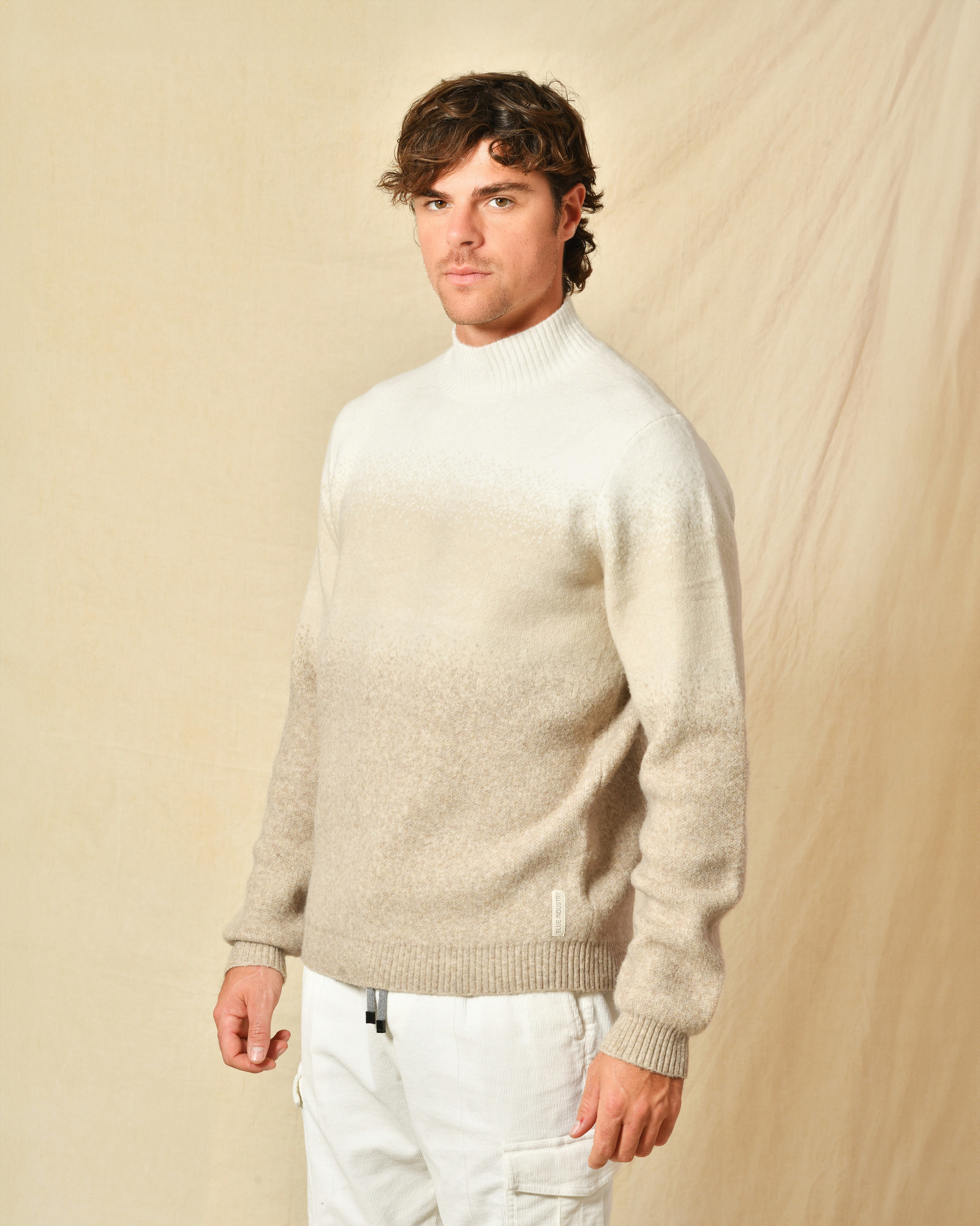 Pull tie and dye beige Blue Industry