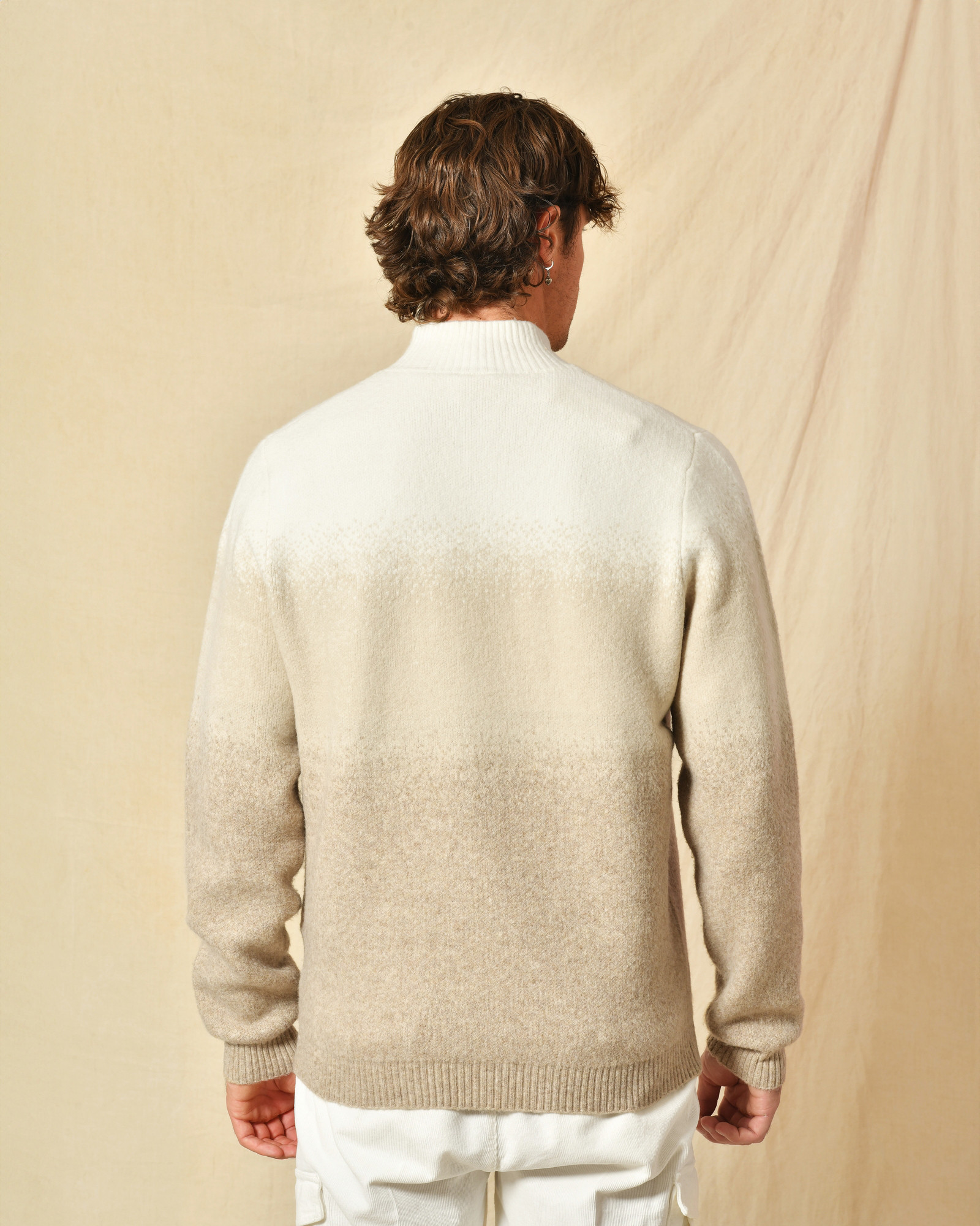 Pull tie and dye beige Blue Industry