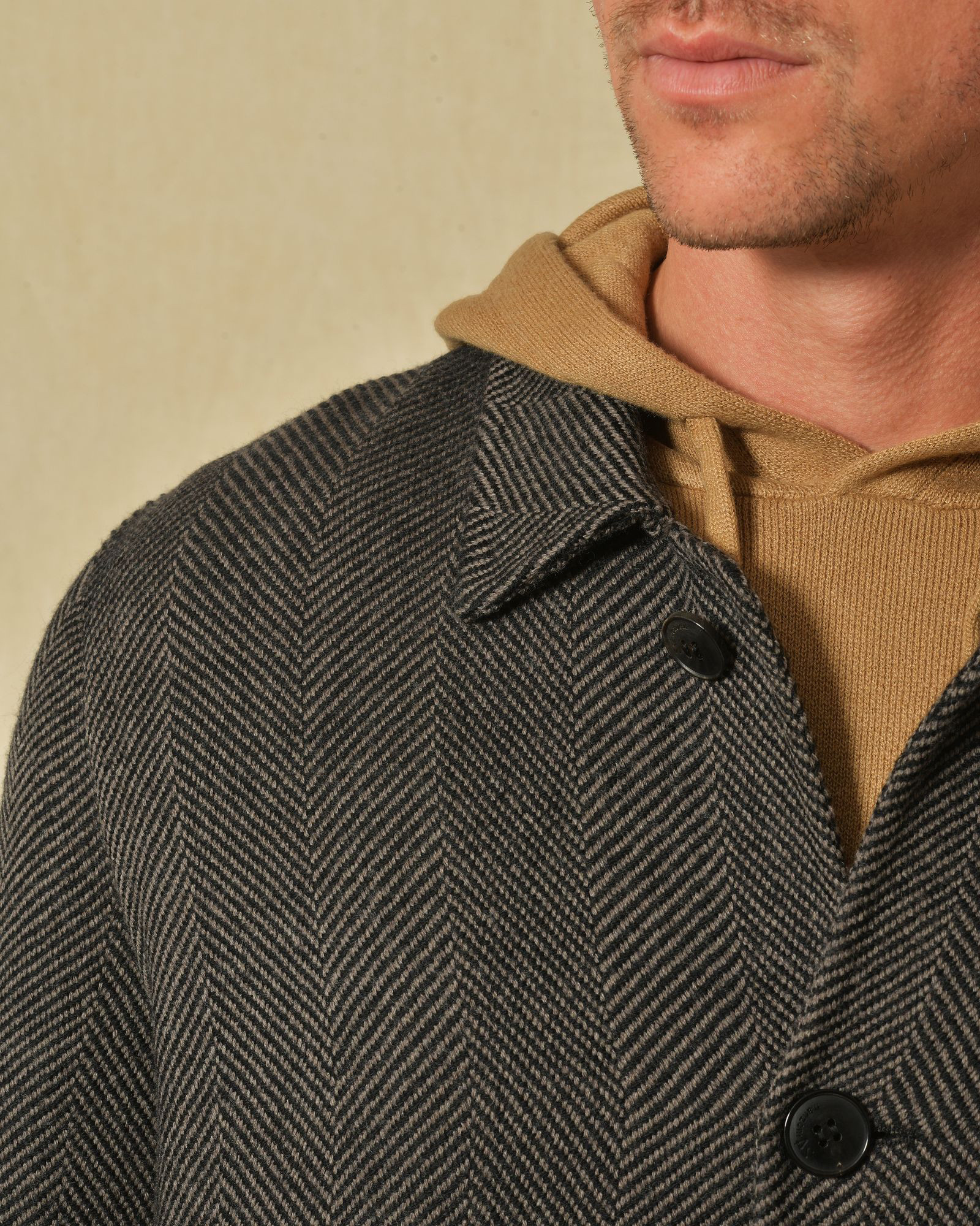 Trench en laine marron Manzoni 24