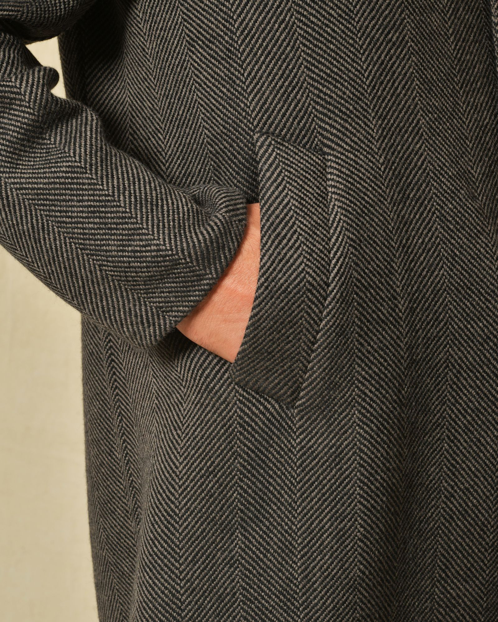 Trench en laine marron Manzoni 24