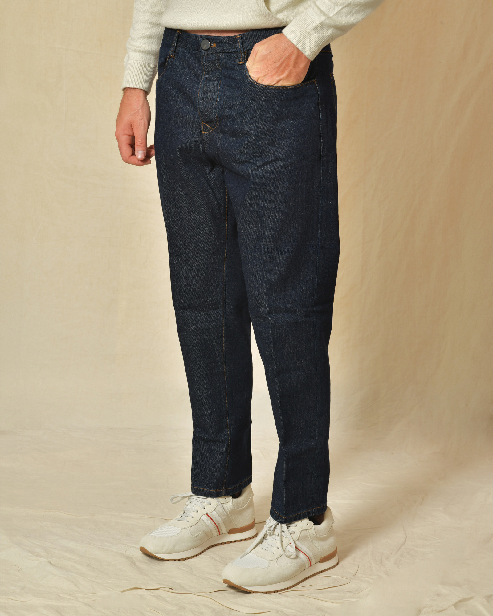 Jean en coton bleu Outfit