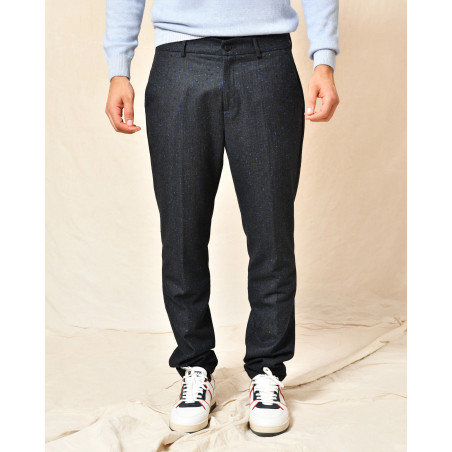 Pantalon en laine mélangée Cruna