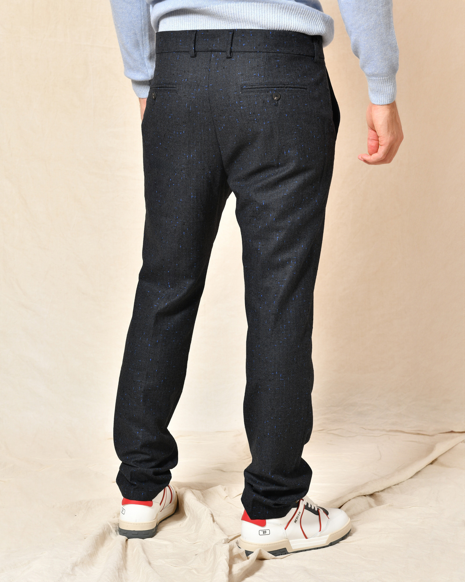 Pantalon en laine mélangée Cruna