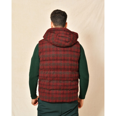 Doudoune à carreaux sans manches People Of Shibuya