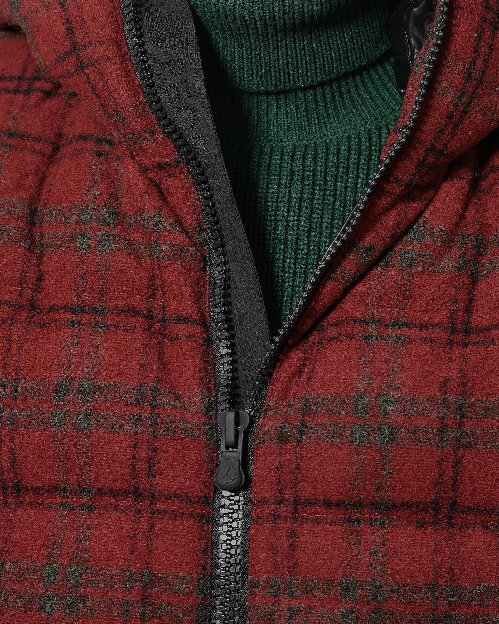 Doudoune à carreaux sans manches People Of Shibuya