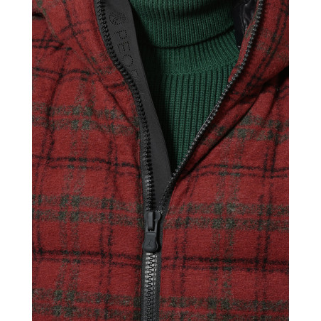 Doudoune à carreaux sans manches People Of Shibuya