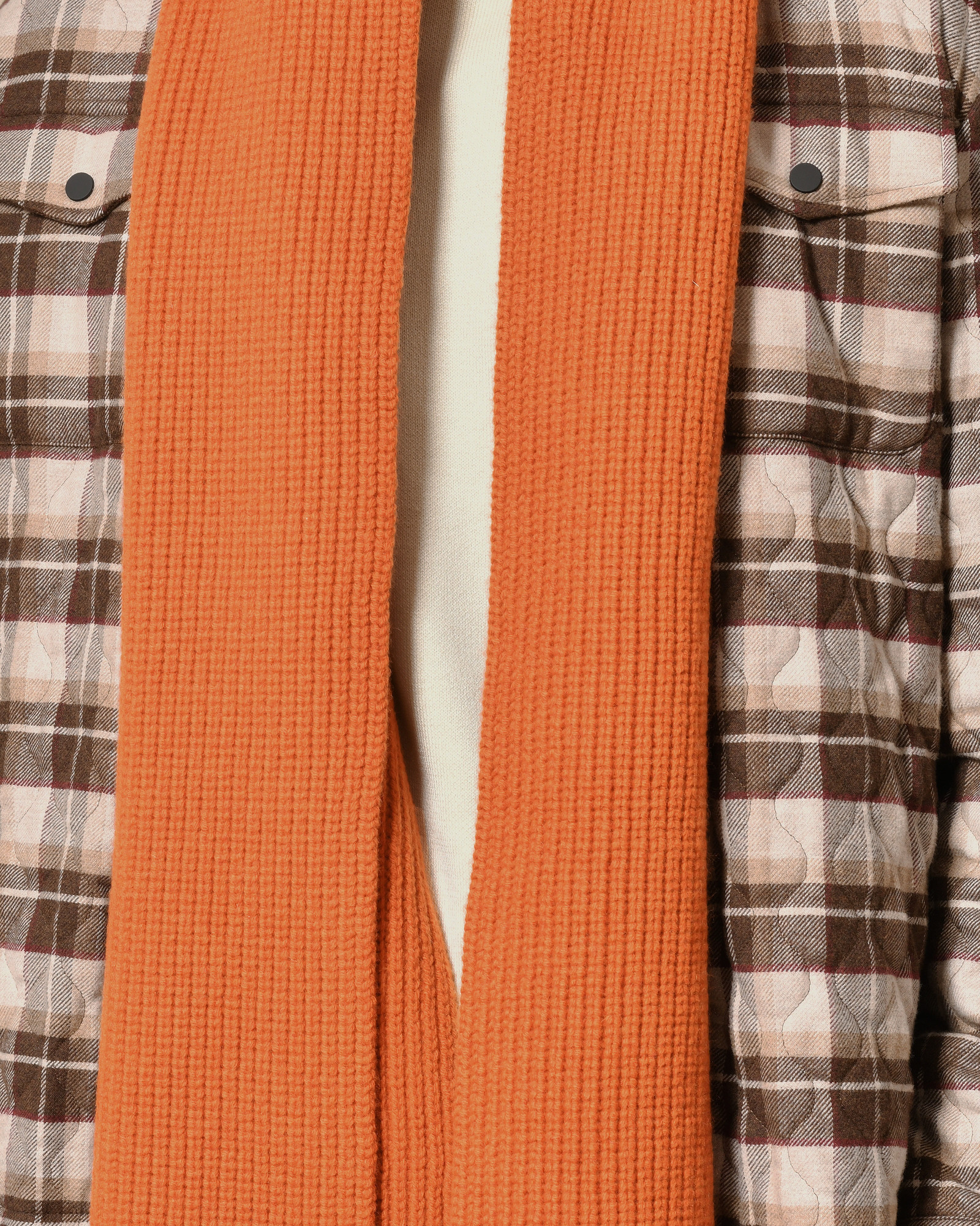 Echarpe en laine orange Cruna