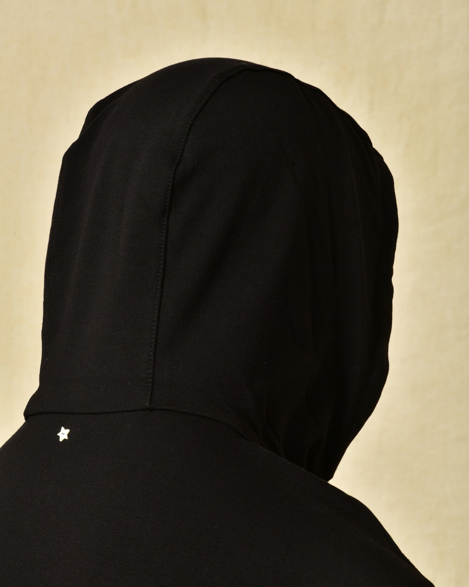 Robe  en coton noir sans manches Lorena Antoniazzi