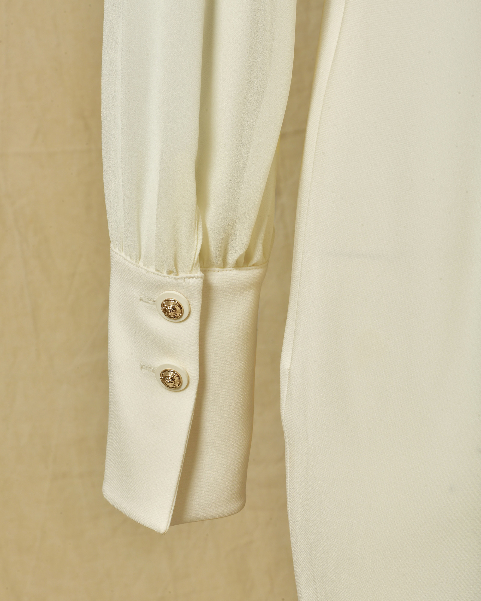 Combinaison écru à noeud Edward Achour