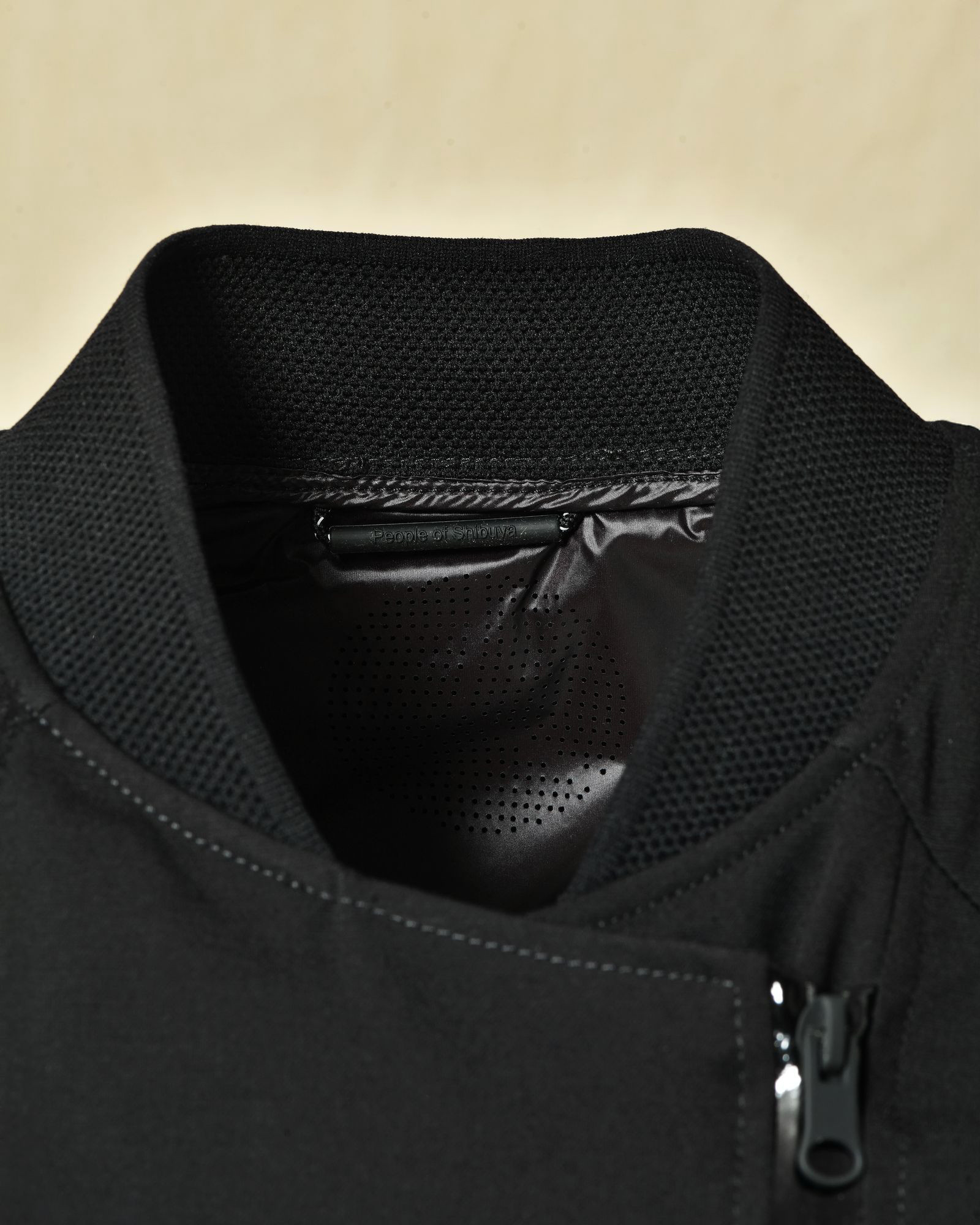 Veste bi-matière noire people Of Shibuya