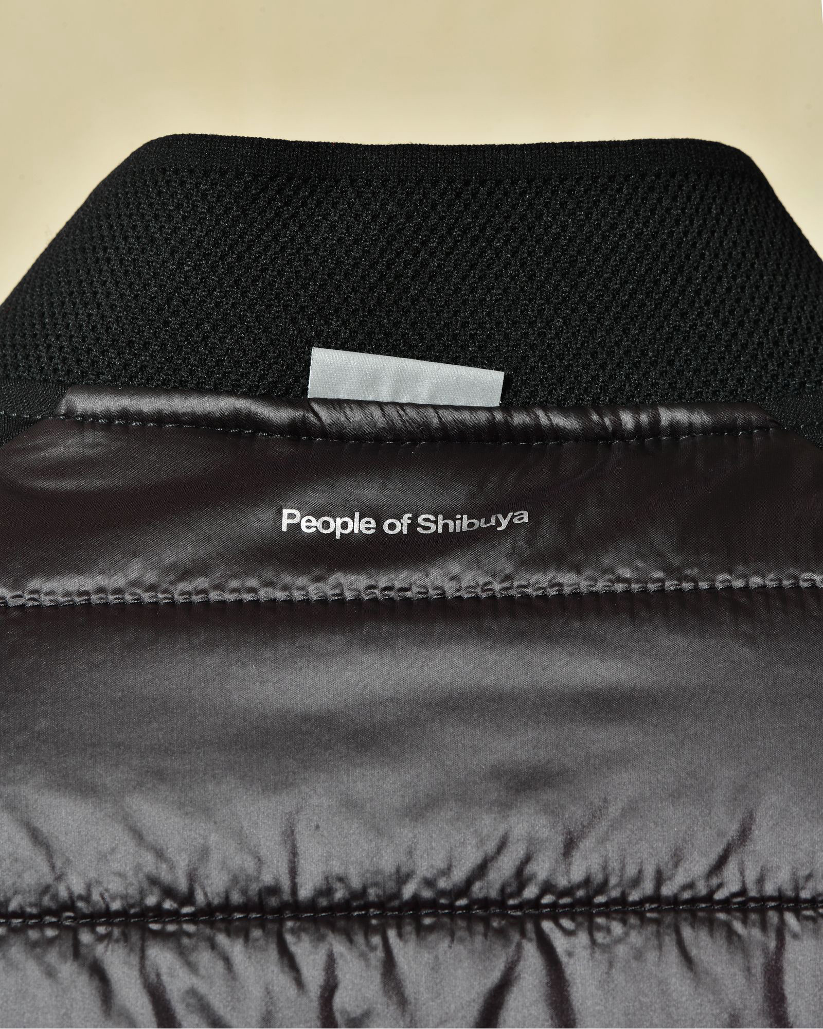 Veste bi-matière noire people Of Shibuya