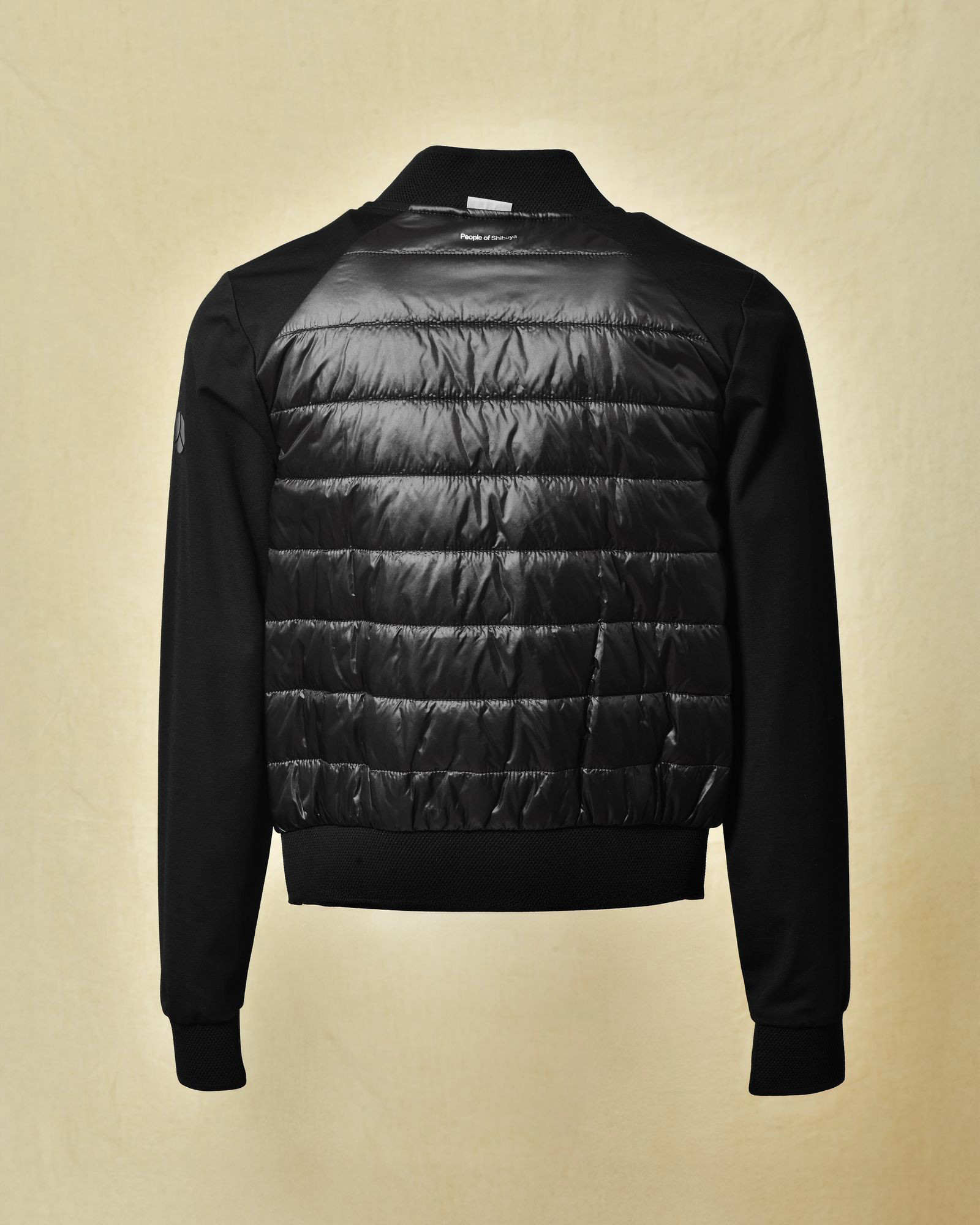 Veste bi-matière noire people Of Shibuya