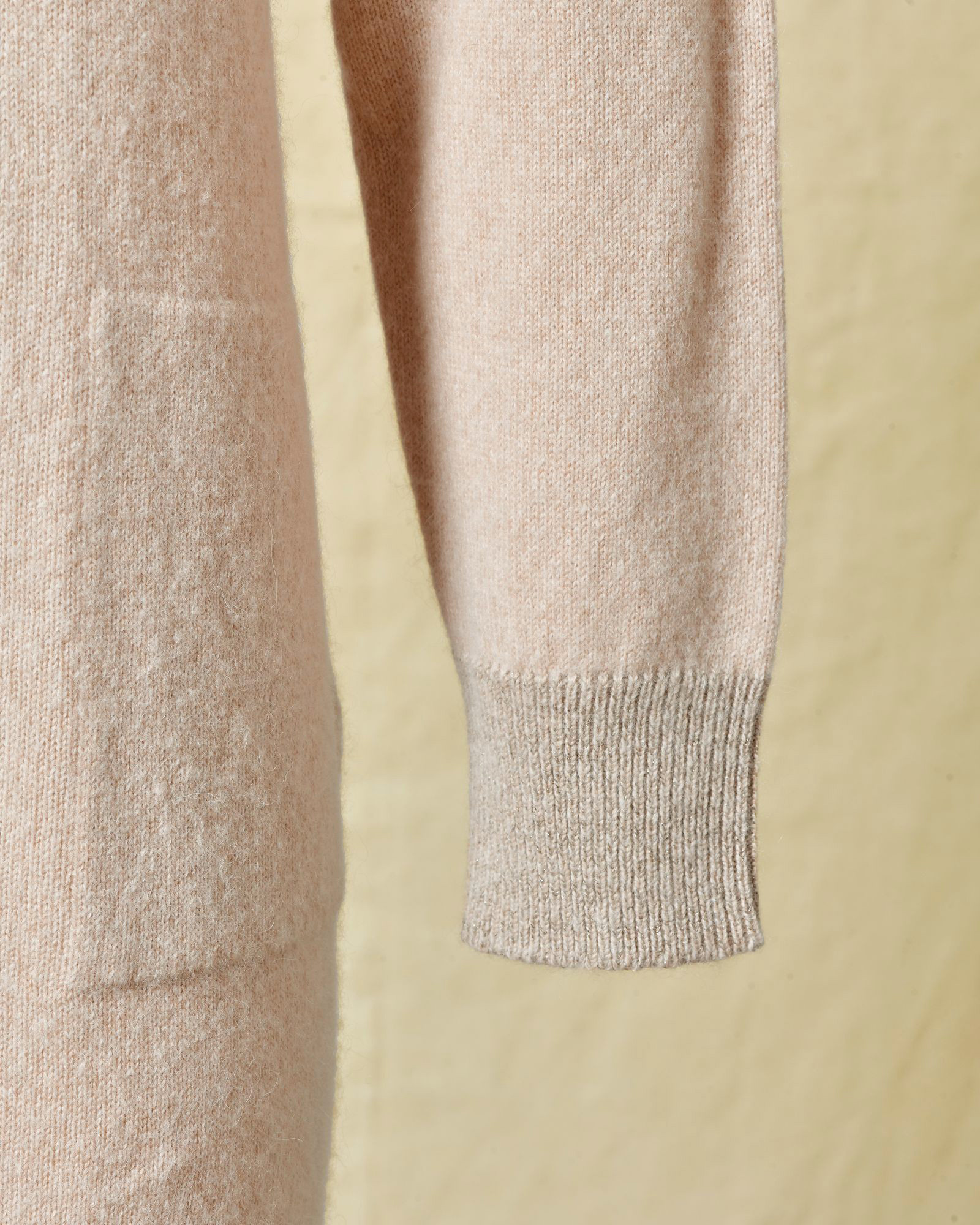 Robe en Laine, soie et cachemire beige Peserico