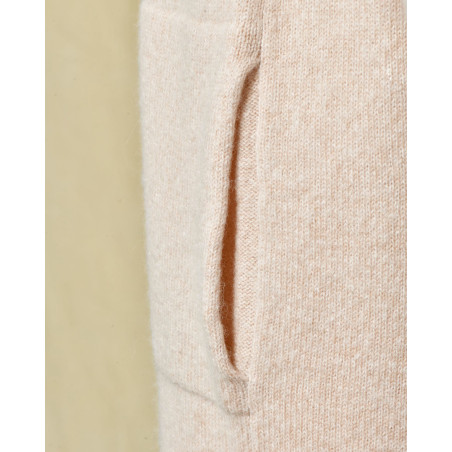 Robe en Laine, soie et cachemire beige Peserico