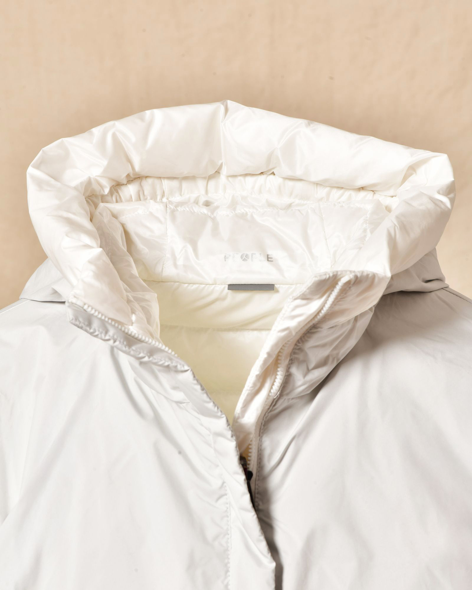 Doudoune réversible blanc/gris People Of Shibuya