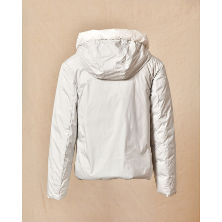 Doudoune réversible blanc/gris People Of Shibuya