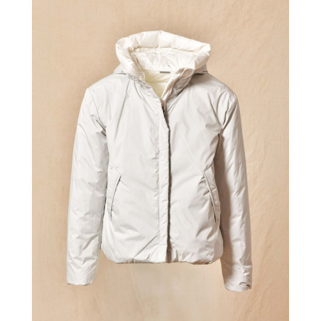 Doudoune réversible blanc/gris People Of Shibuya