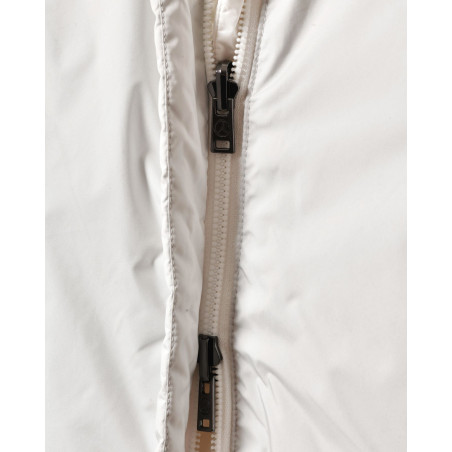 Doudoune réversible blanc/gris People Of Shibuya