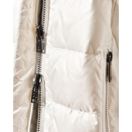 Doudoune réversible blanc/gris People Of Shibuya