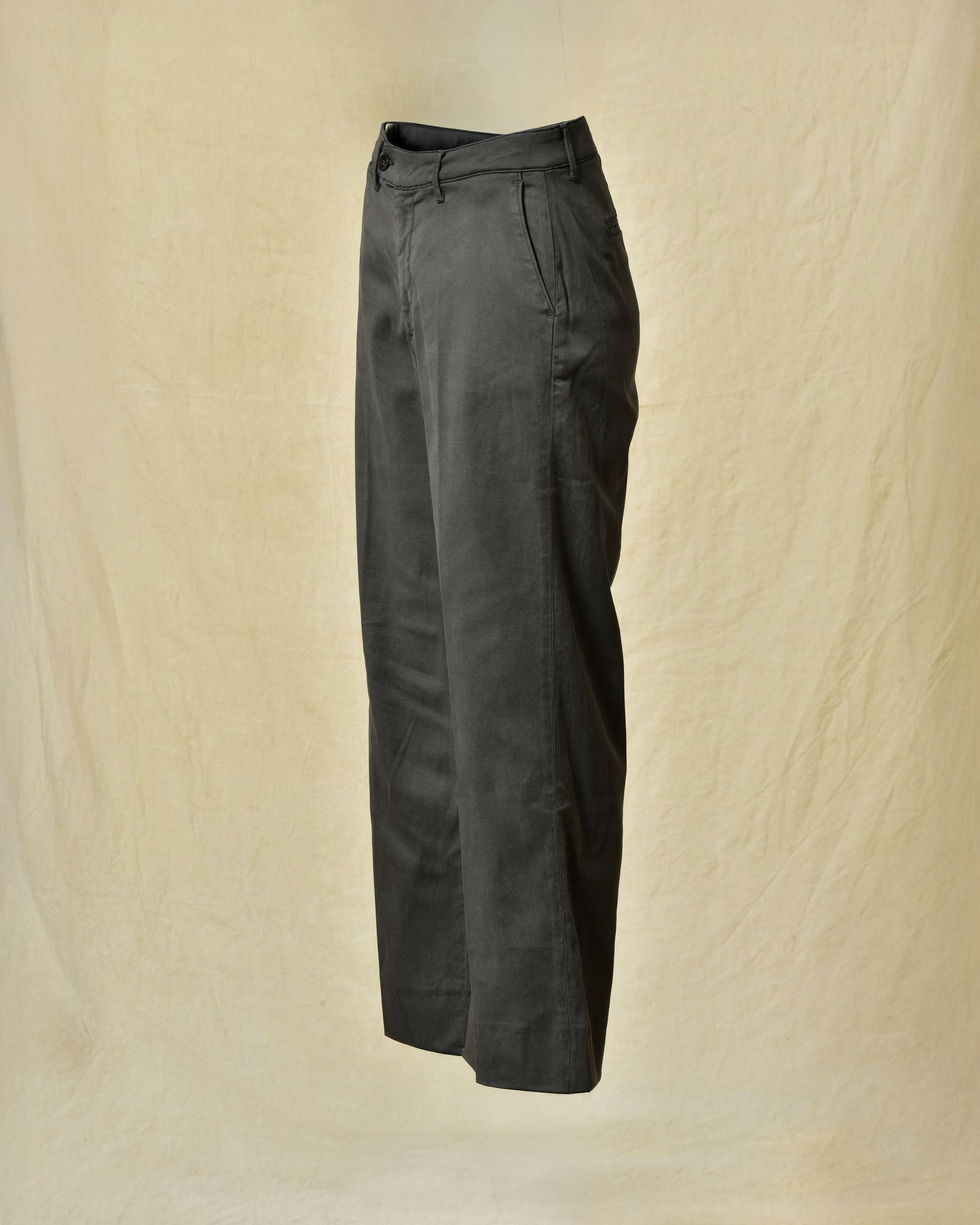 Pantalon en lyocell et coton gris Re-Hash