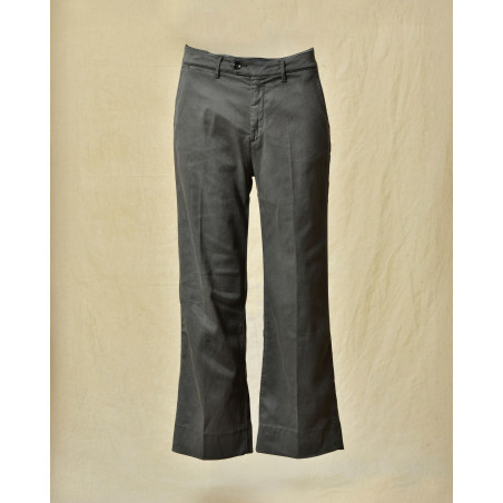 Pantalon en lyocell et coton gris Re-Hash