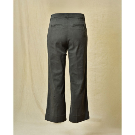 Pantalon en lyocell et coton gris Re-Hash