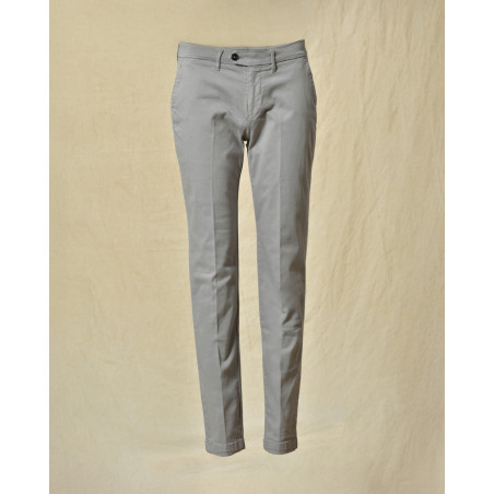 Pantalon en coton gris Re-Hash