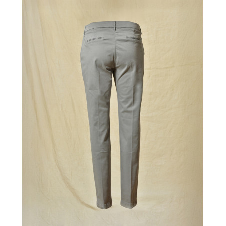 Pantalon en coton gris Re-Hash