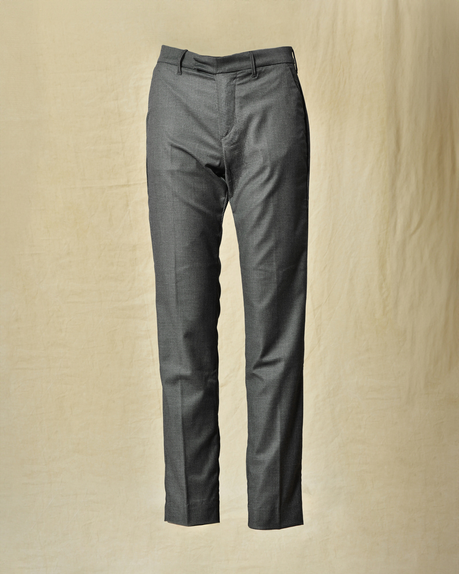 Pantalon motif pied de poule gris Re-Hash