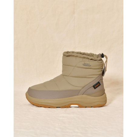 Boots en textile beige isolant Suicoke