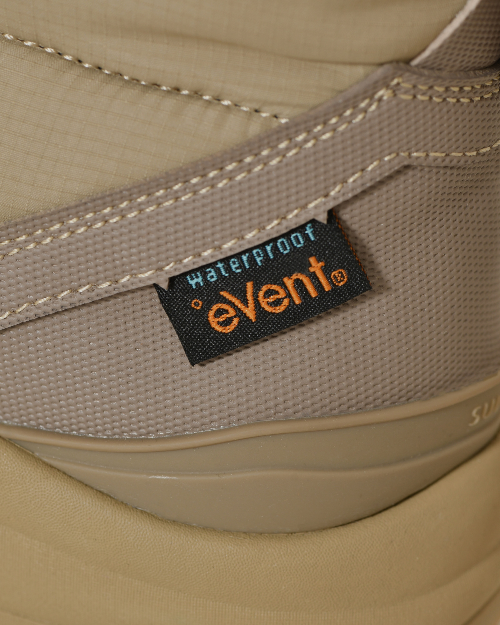 Boots en textile beige isolant Suicoke