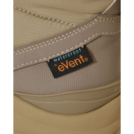 Boots en textile beige isolant Suicoke