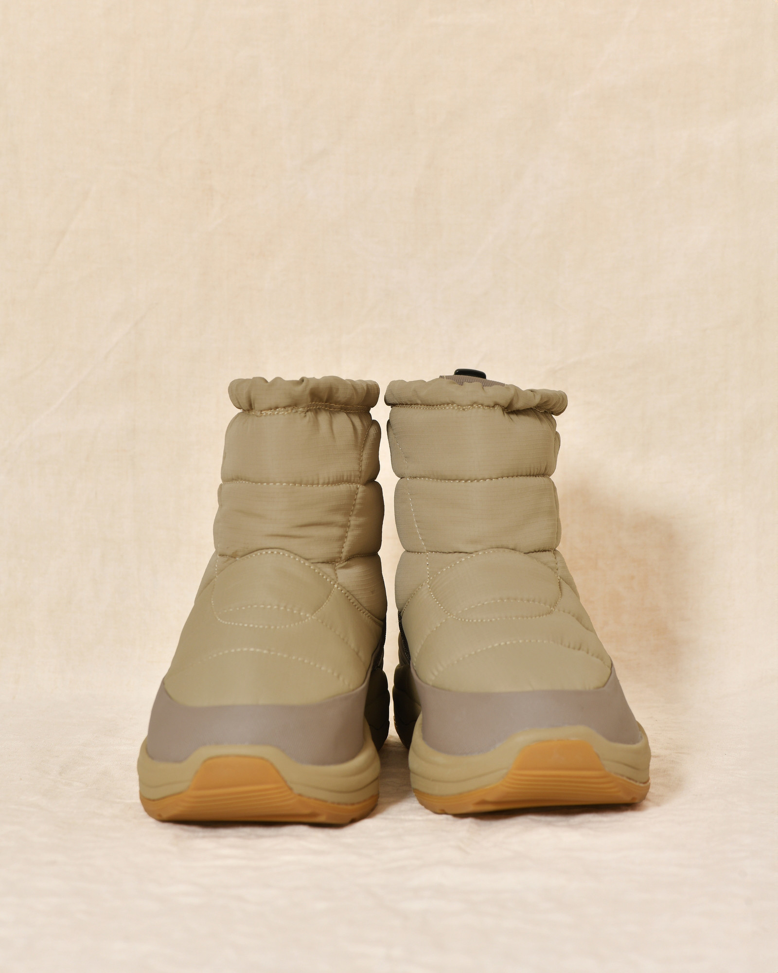 Boots en textile beige isolant Suicoke