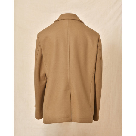 Caban croisé camel Berry & Brian