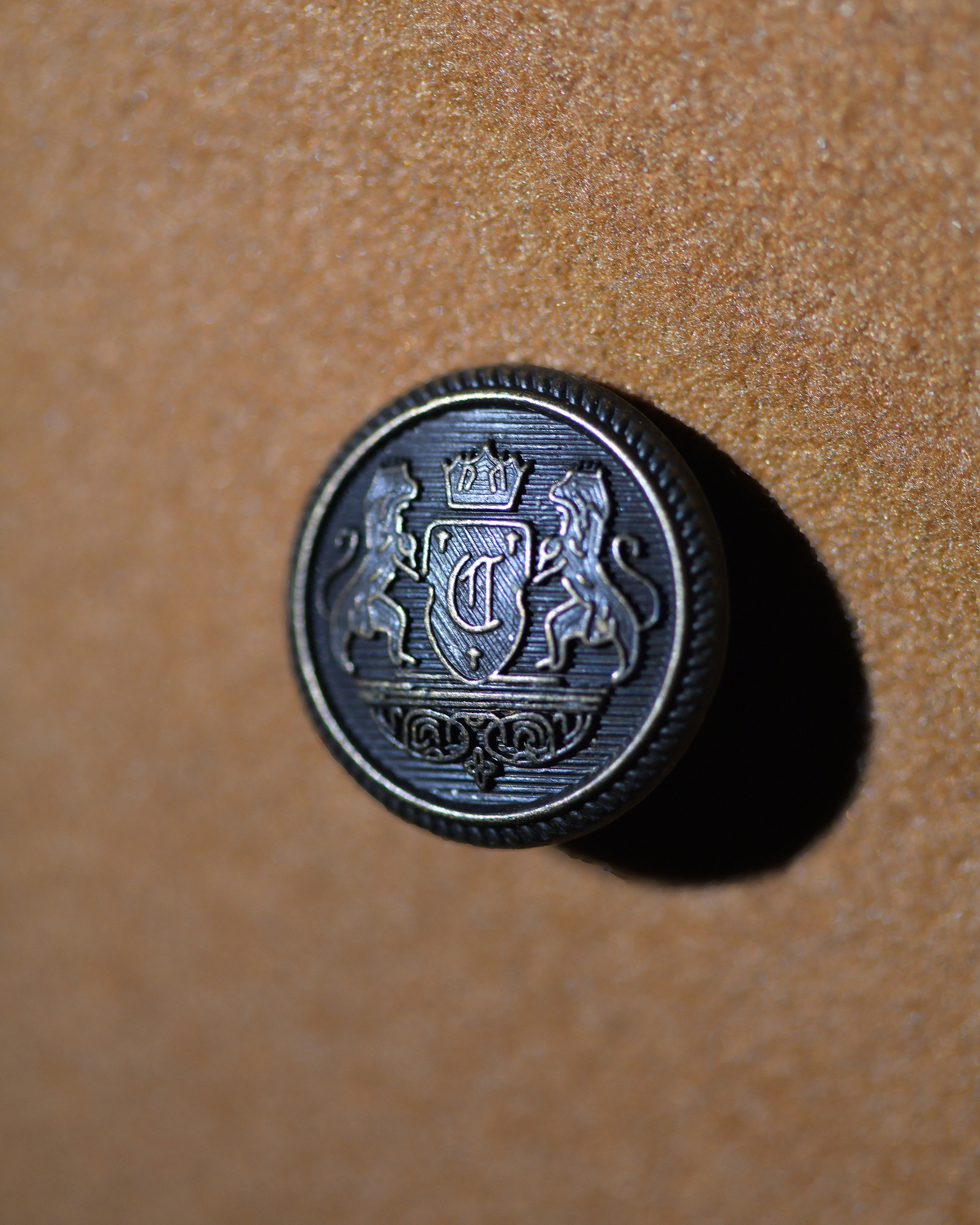 Caban croisé camel Berry & Brian