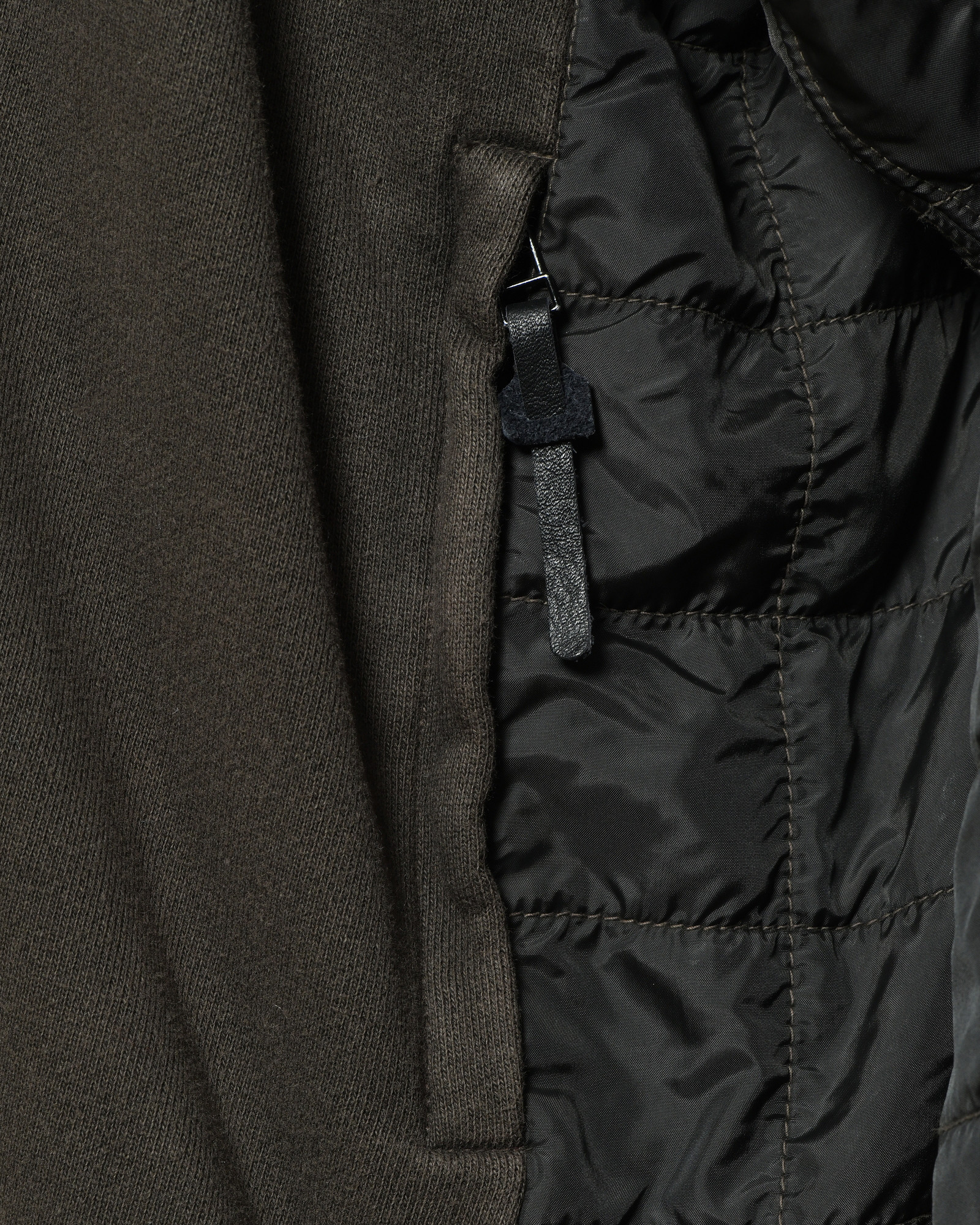 Sweat bi-matière marron Archives 18-20