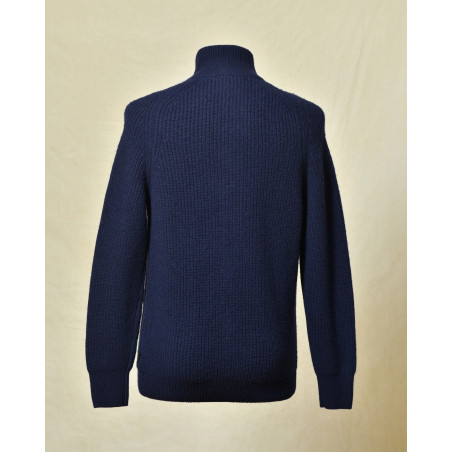 Gilet en laine bleu AT.P.CO