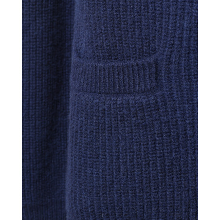 Gilet en laine bleu AT.P.CO