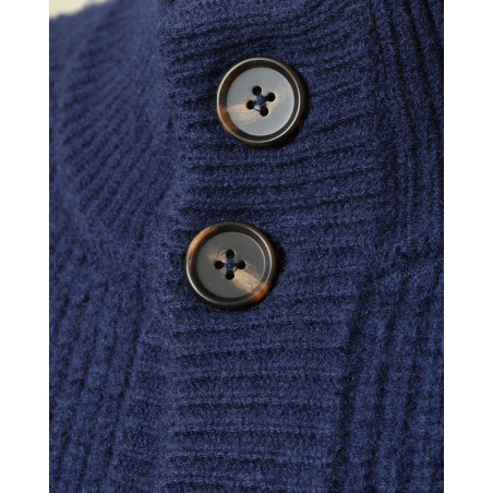 Gilet en laine bleu AT.P.CO