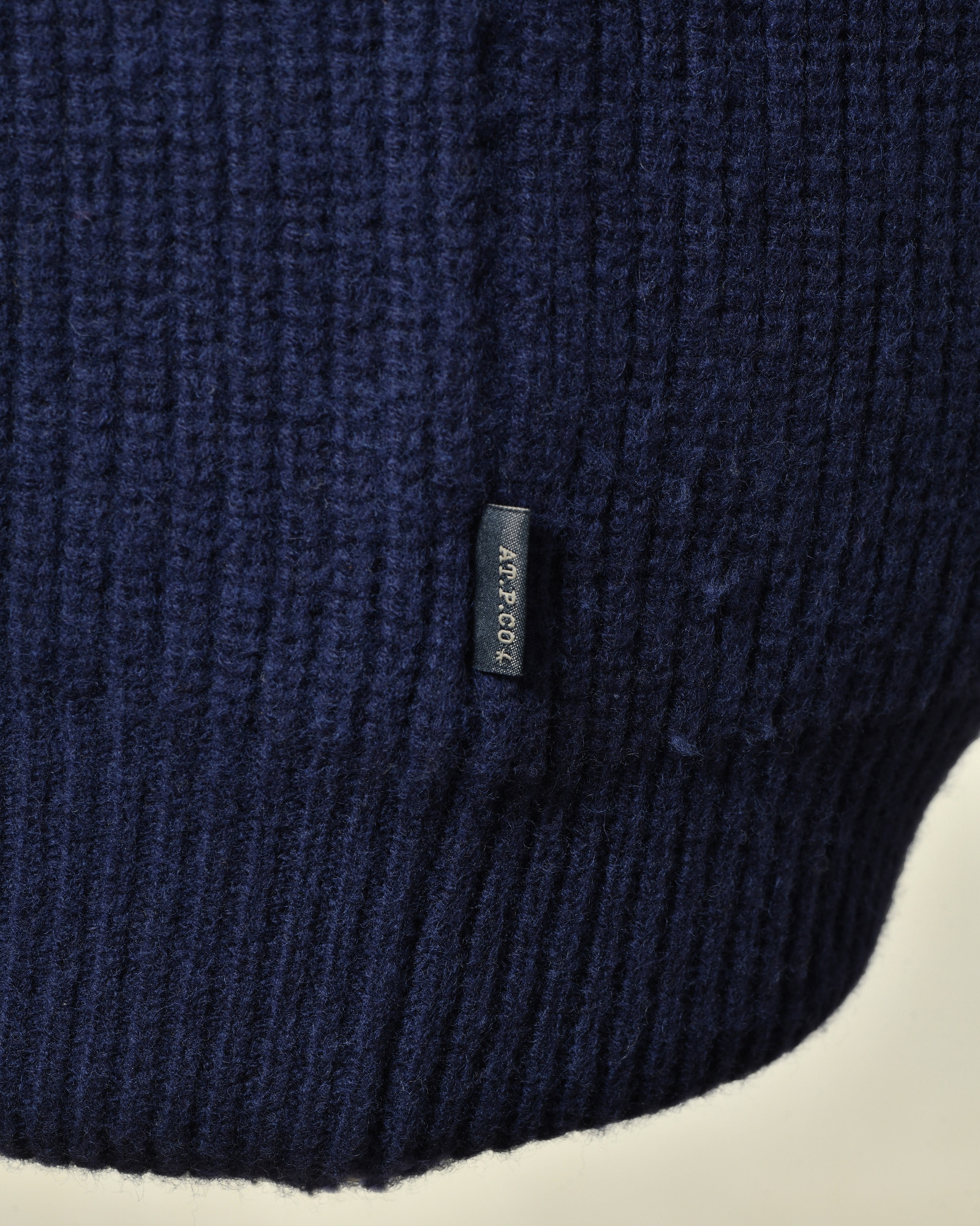 Gilet en laine bleu AT.P.CO