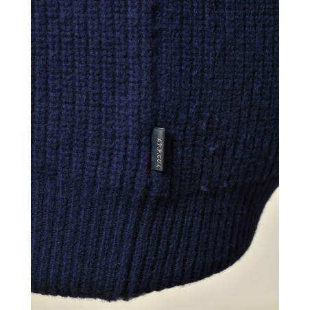 Gilet en laine bleu AT.P.CO