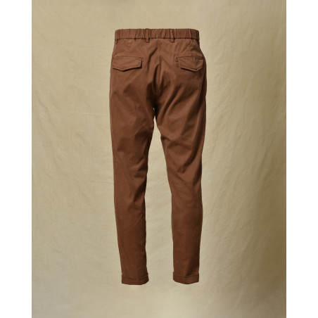 Pantalon en coton brique Outfit