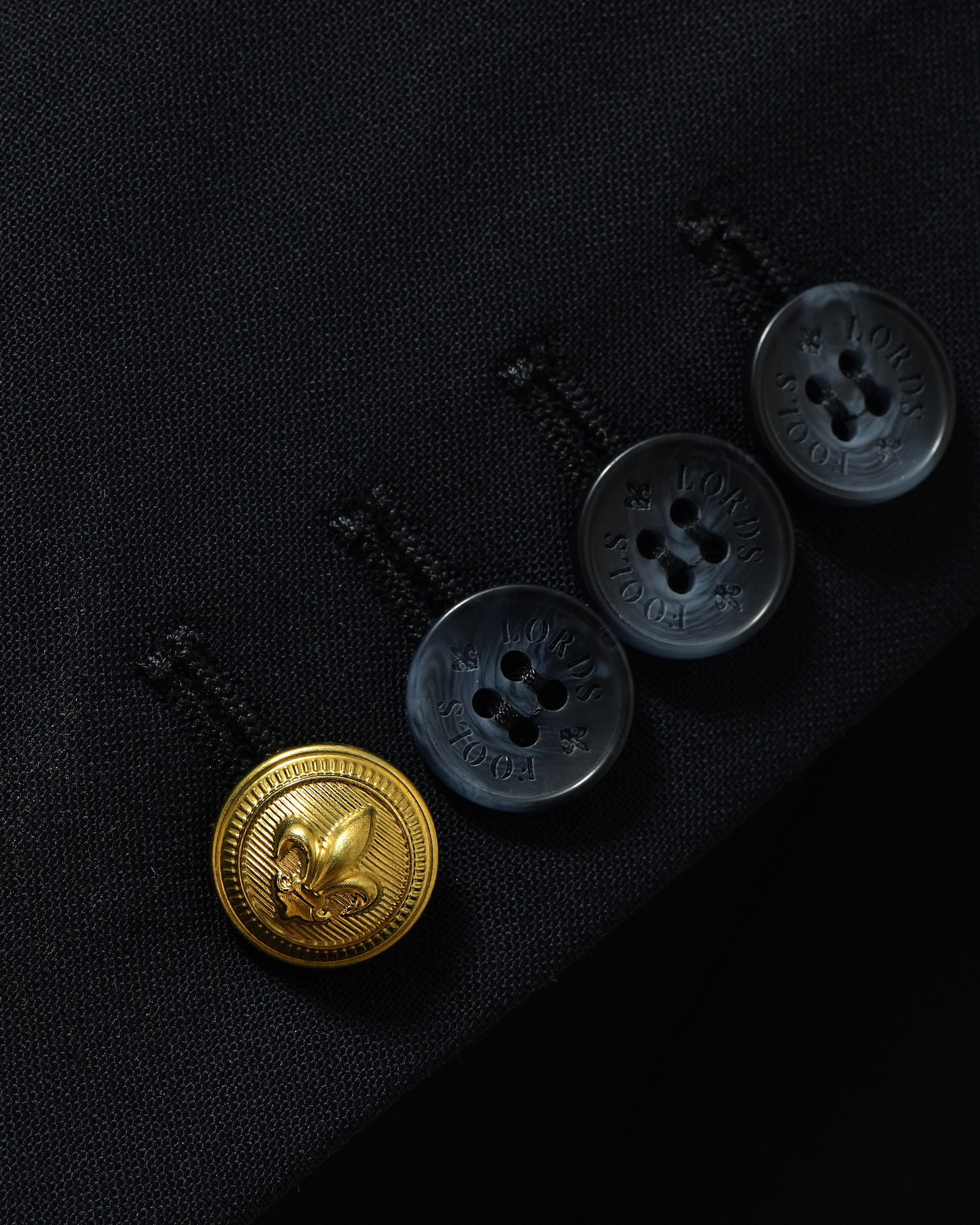 Veste en laine bleue Lords & Fools