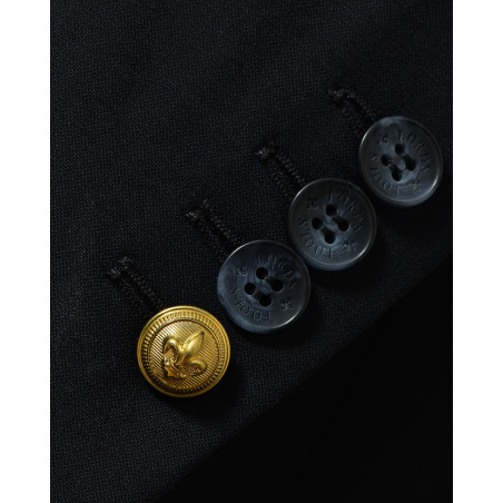 Veste en laine bleue Lords & Fools