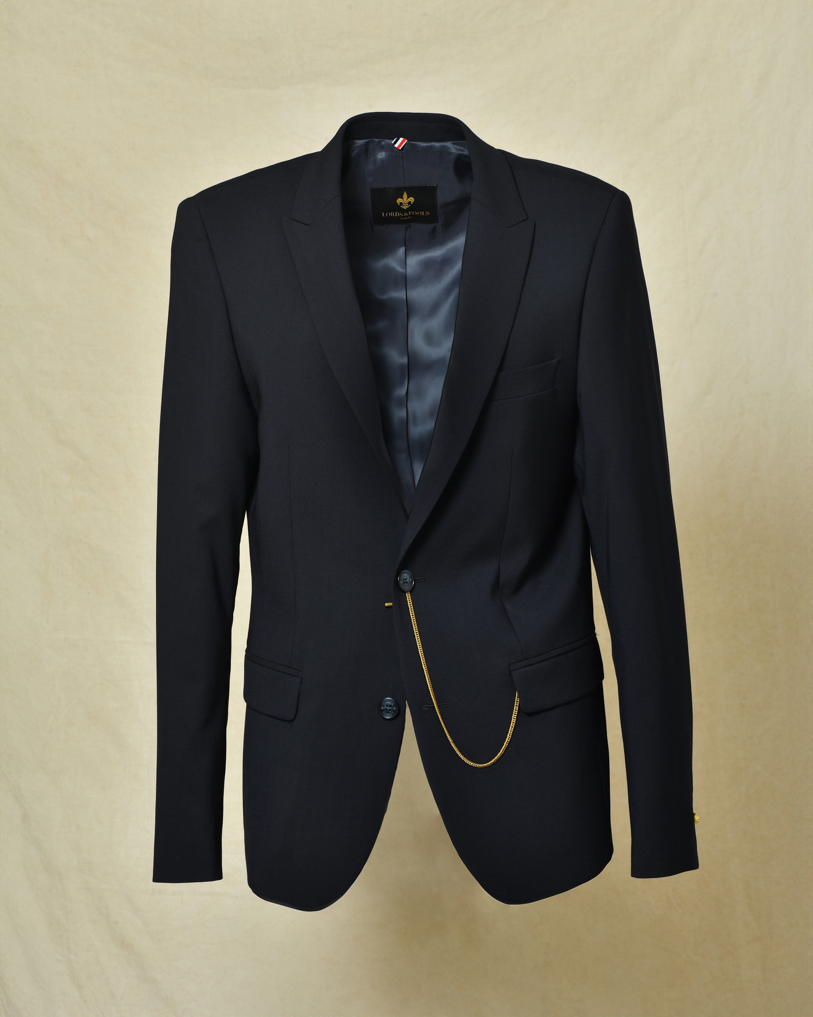 Veste en laine bleue Lords & Fools