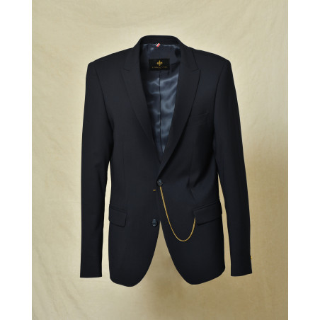 Veste en laine bleue Lords & Fools