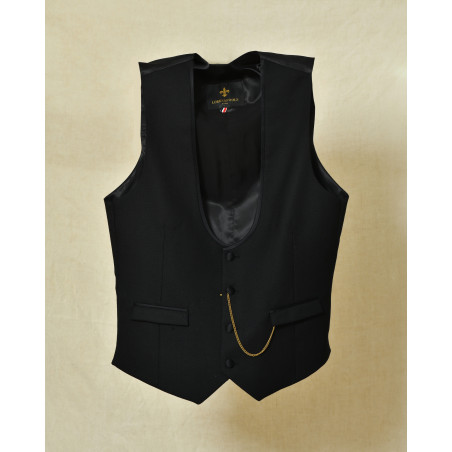 Gilet en laine noir Lords & Fools