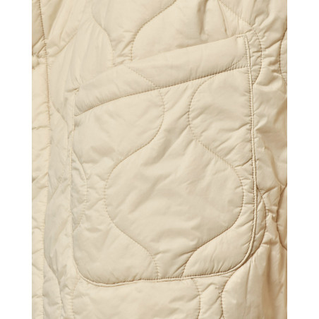 Poncho matelassé bicolore Daniele Fiesoli