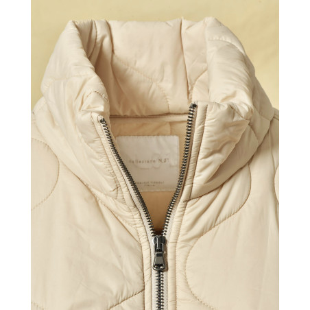 Poncho matelassé bicolore Daniele Fiesoli