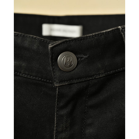 Jean noir slim délavé Balmain
